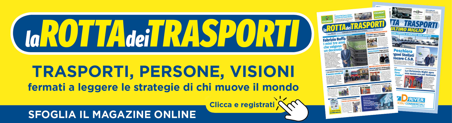LA ROTTA DEI TRASPORTI